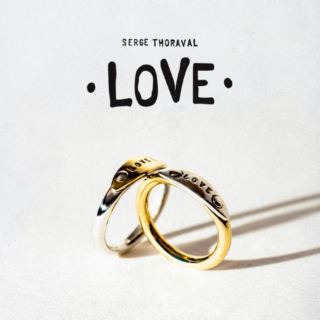 セルジュ トラヴァル SERGE THORAVAL 限定 カプセルコレクション LOVE 愛 RSS24A リング 指輪 Limited capsule collection シルバー ゴールド プレ