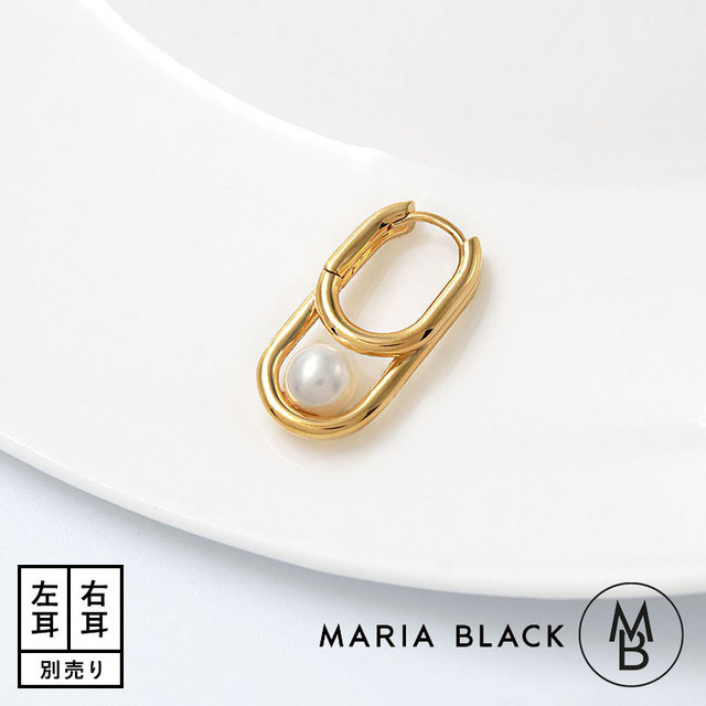 MARIA BLACK マリアブラック ピアス 片耳 淡水パール 国内限定 ゴールド サムネイル