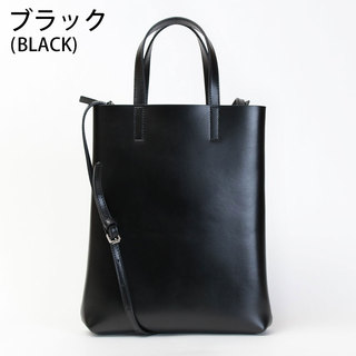 YAHKI ヤーキ バッグ 2WAY スクエアトート YH-505 BLACK(ブラック