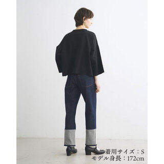 TRADITIONAL WEATHERWEAR デニム NORWICH カラーブロックパンツ INDIGO ONE WASH サイズXS|トラディショナルウェザーウェア デニム インディゴ 濃いめ カラーブロックパンツ ストレート ワンウォッシュ コーデ